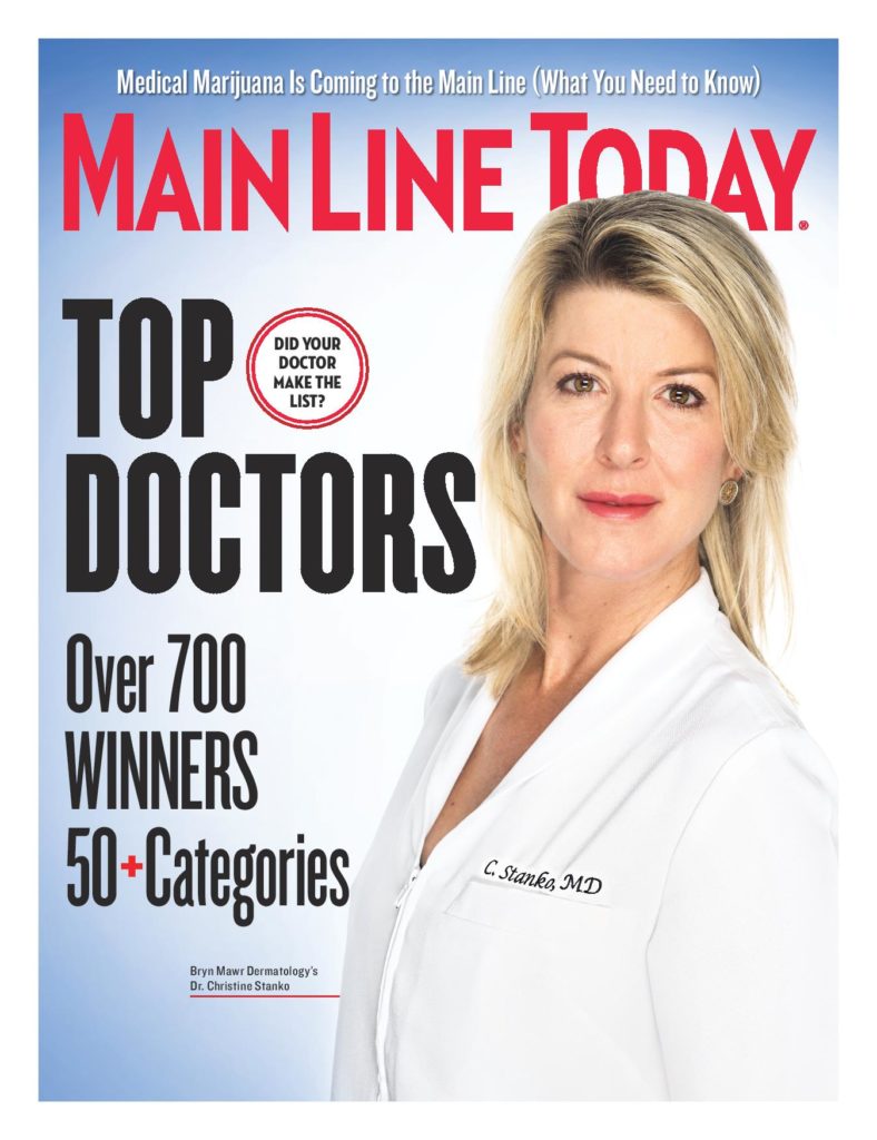 Main Line Today Magazine Cover Bryn Mawr Dermatology